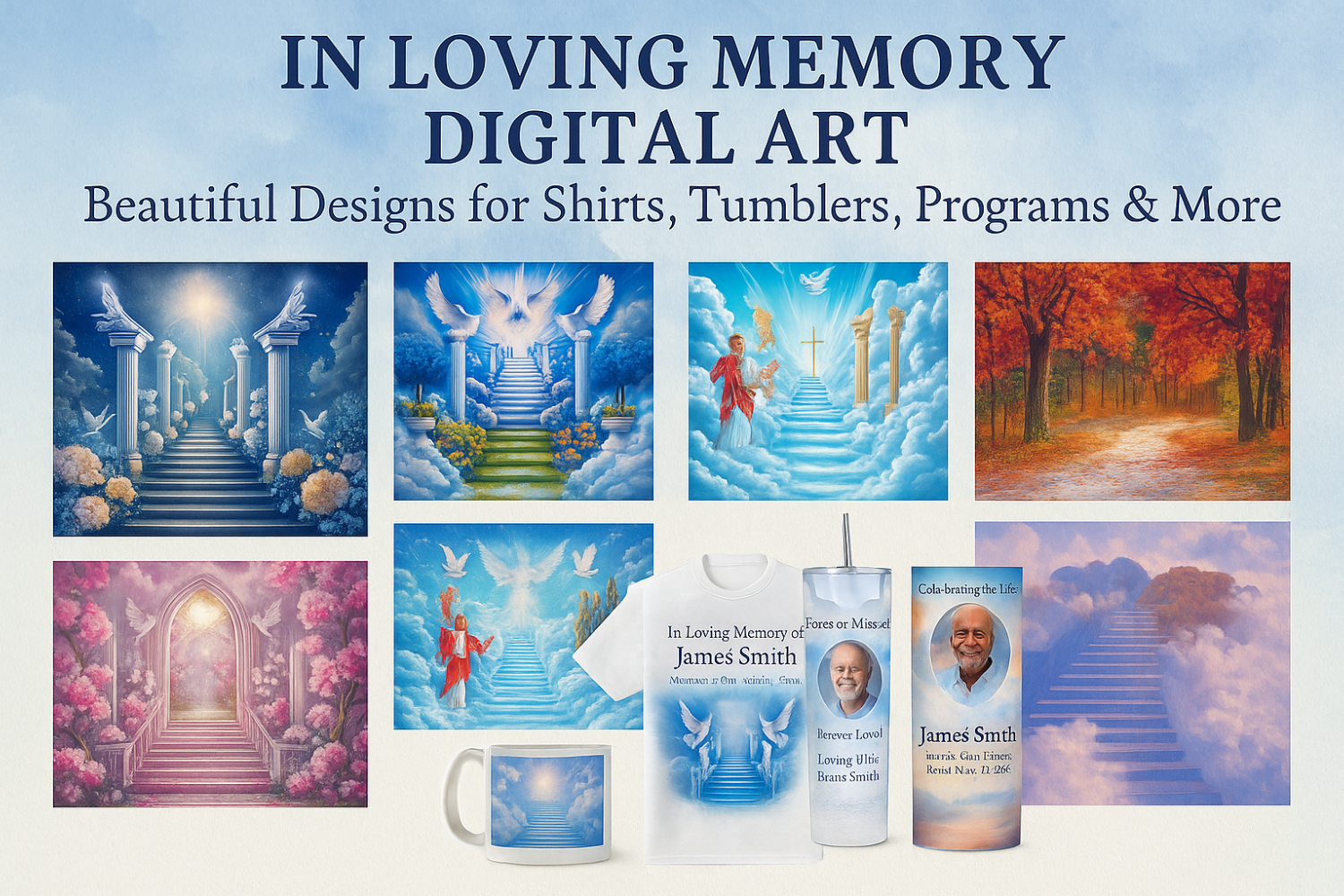 IN LOVING MEMORY DIGITAL ART