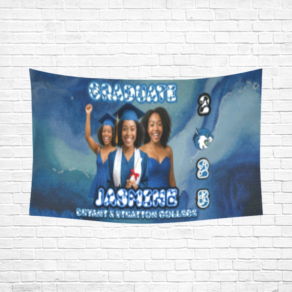 Custom Wall Tapestry – 90x60” Cotton Linen | Upload Your Own Photo or Design | Home Decor Art Piece