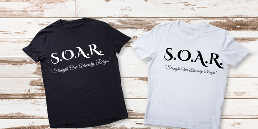 S.O.A.R. Tee – Strength Over Adversity Reigns