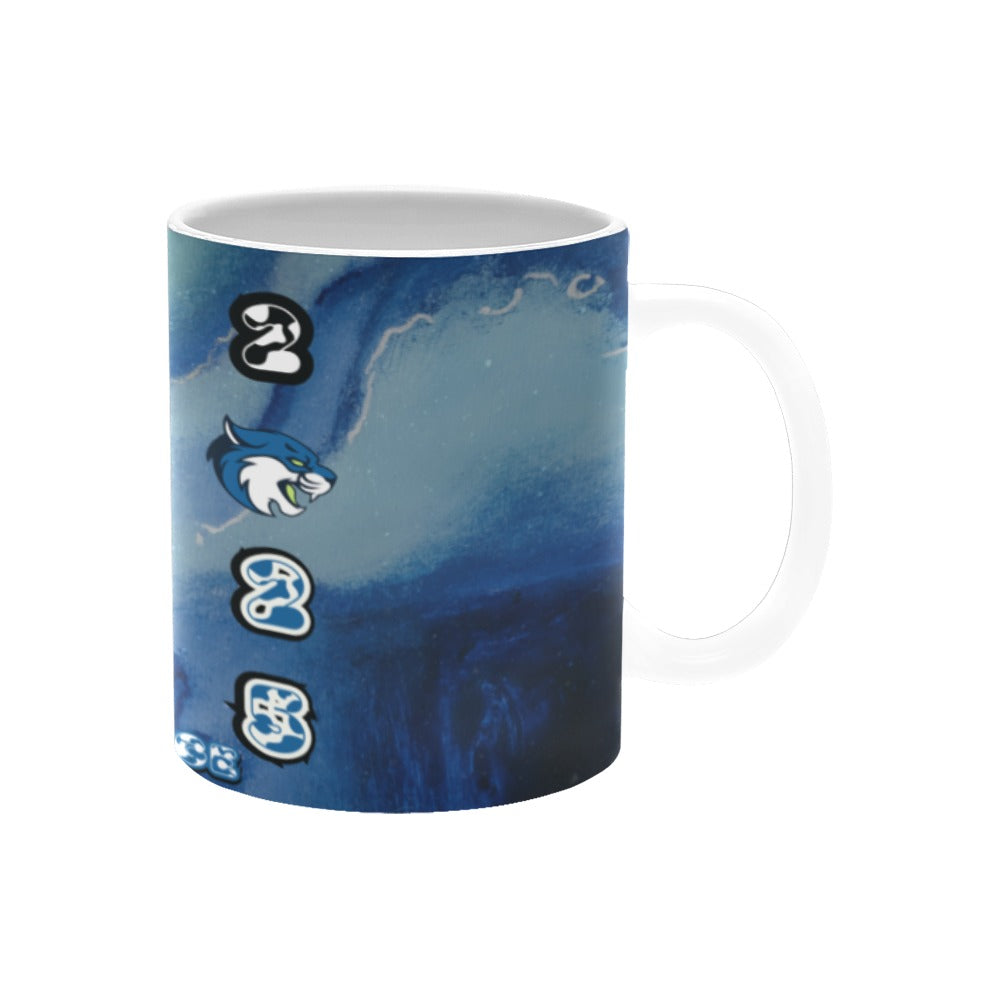 Custom White Ceramic Mug – 11oz | Daily Use Coffee Cup