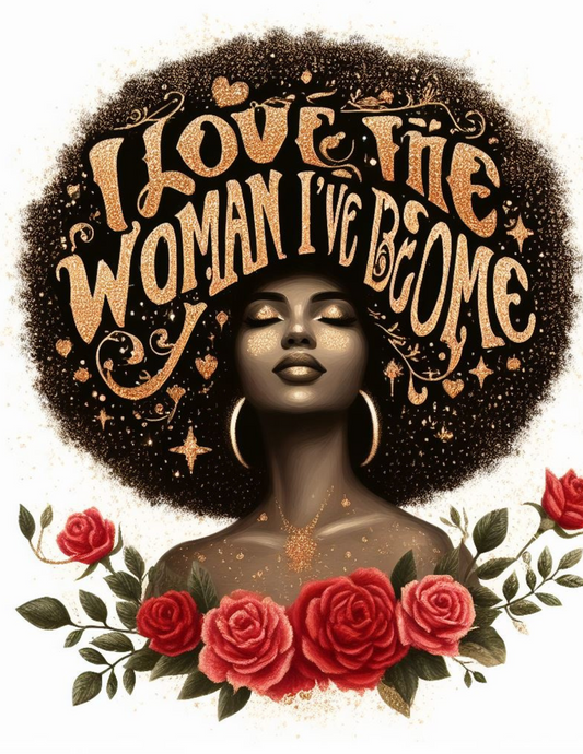 🖤 “Woman I’ve Become” – Digital Art Print